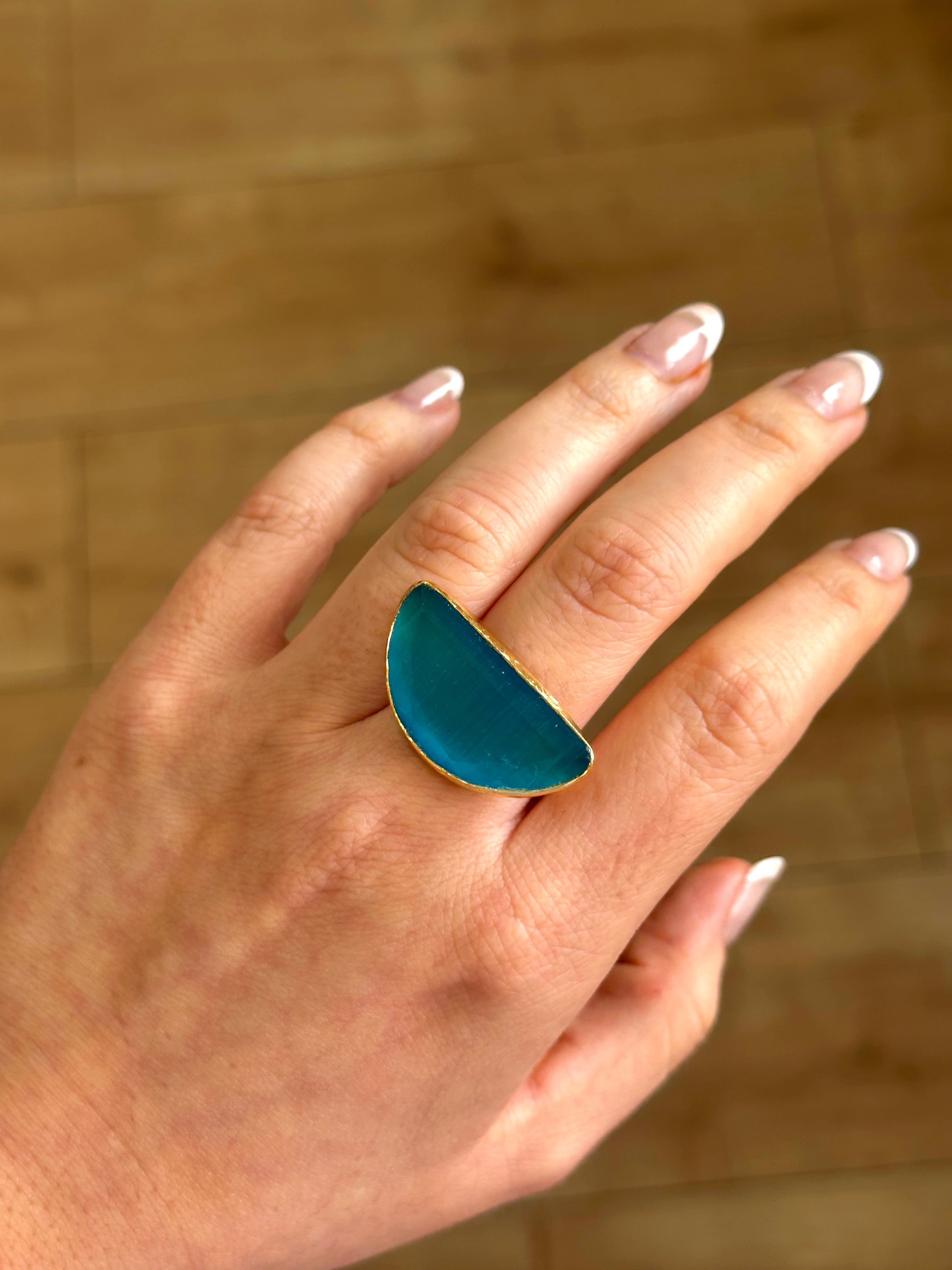 Anillo Afrodita Celeste