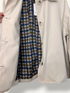 Gabardina Corta Beige