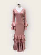 Vestido Sevilla Rosa Palo