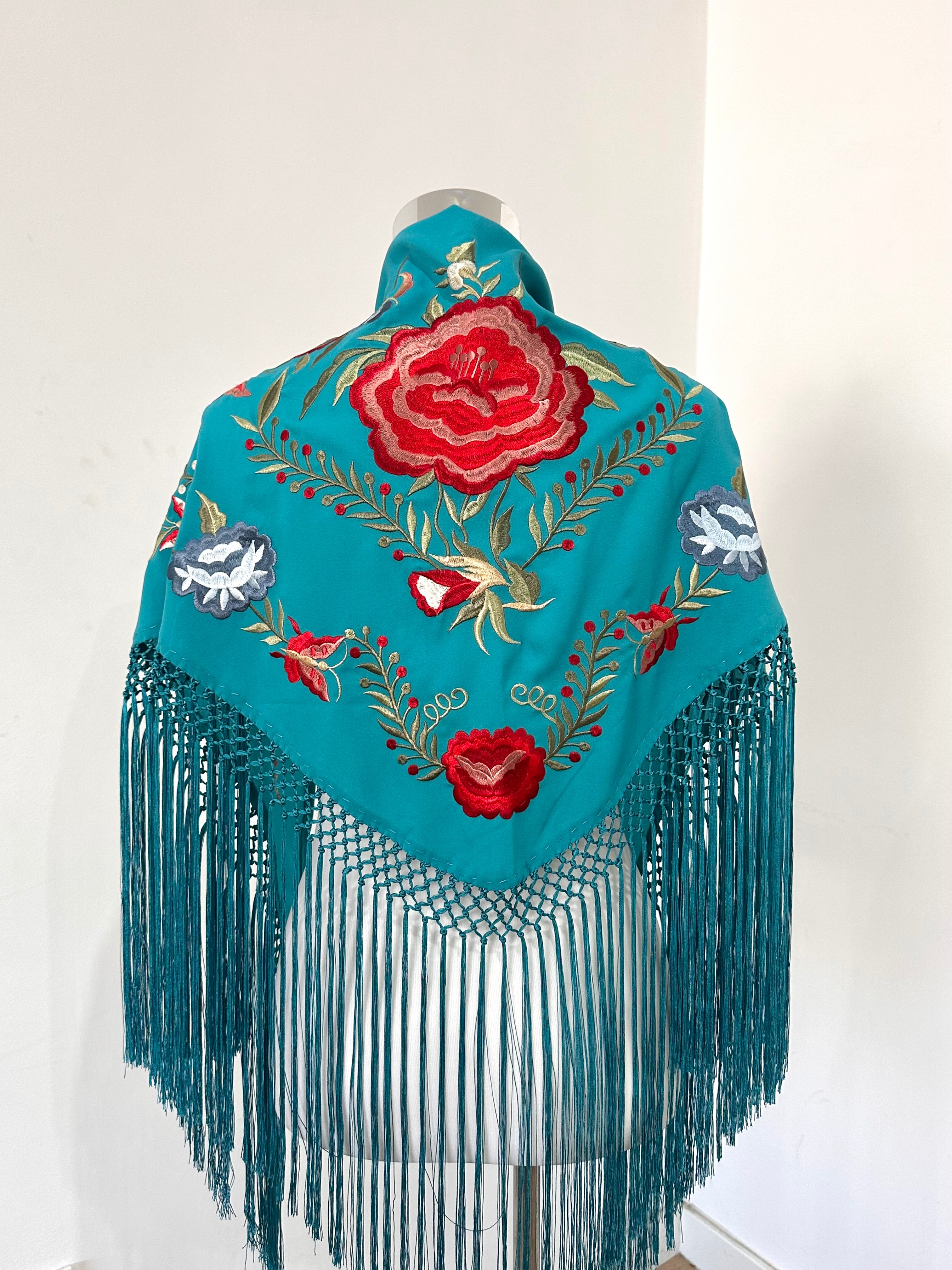 Mantoncillo Candela Turquesa