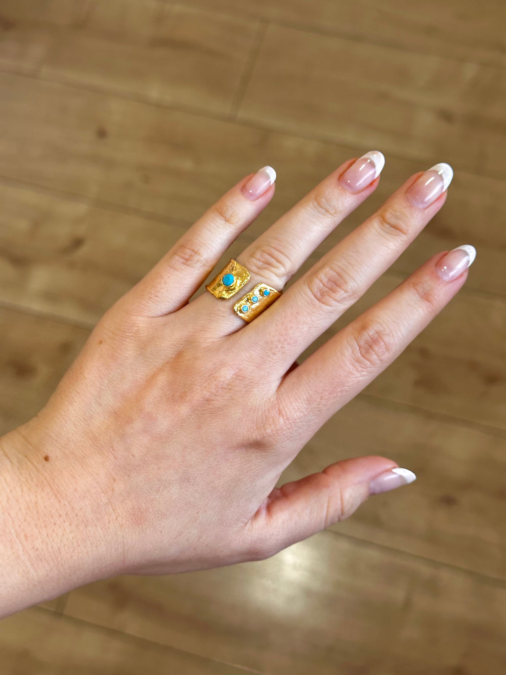 Anillo Martini Celeste