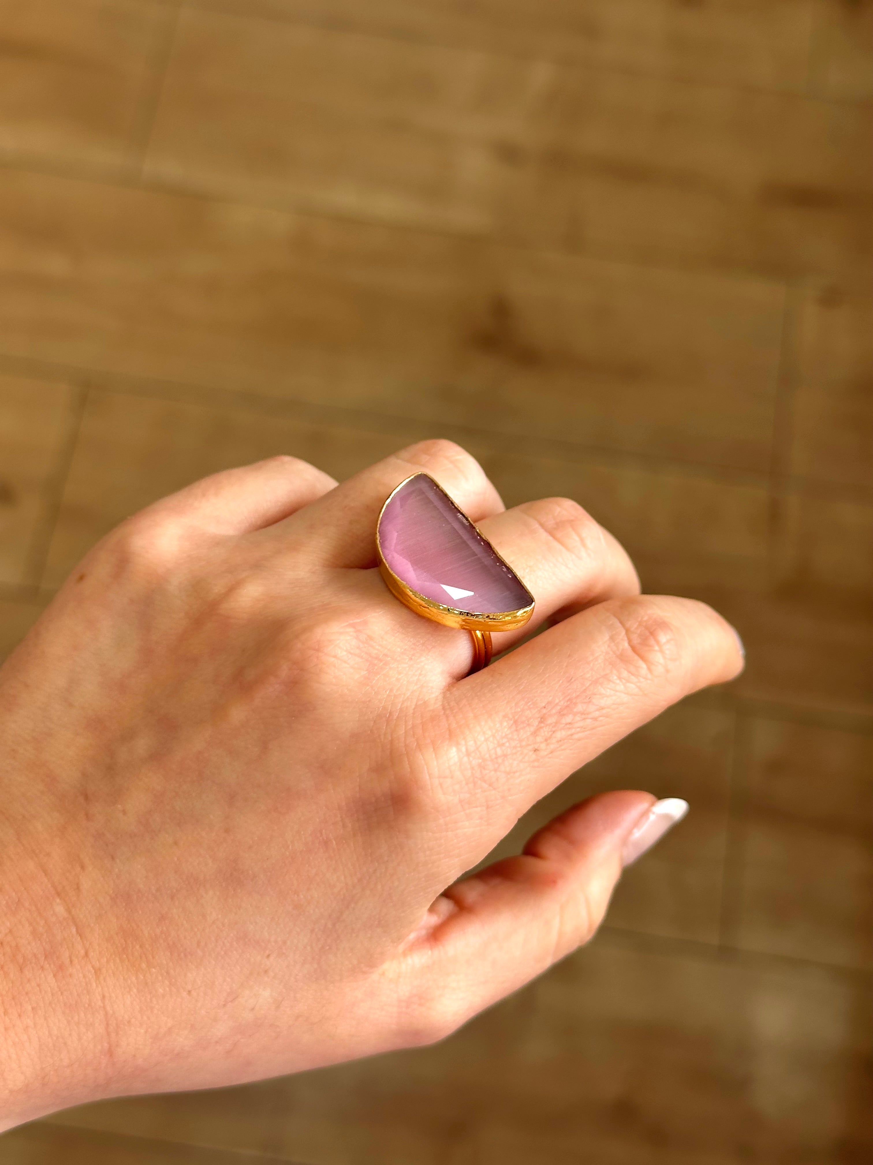 Anillo Afrodita Maxi Rosa