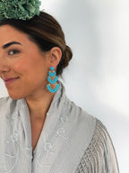 Pendientes Solera Turquesa