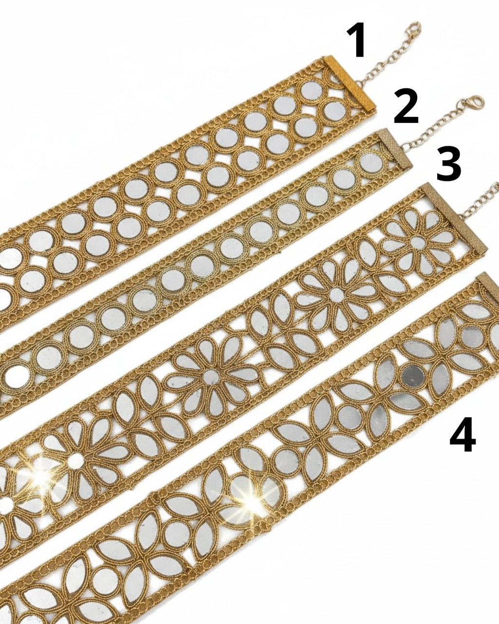 Choker Cristales Collar