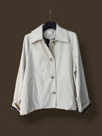 Gabardina Corta Beige