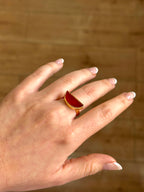 Anillo Afrodita naranja