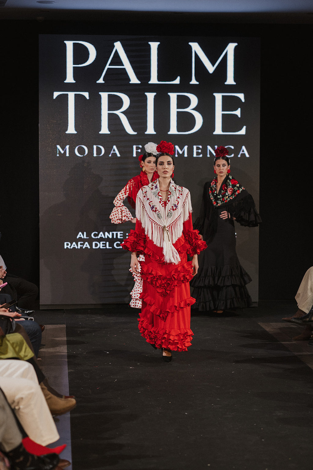 Traje de flamenca - Modelo Lirio Rojo