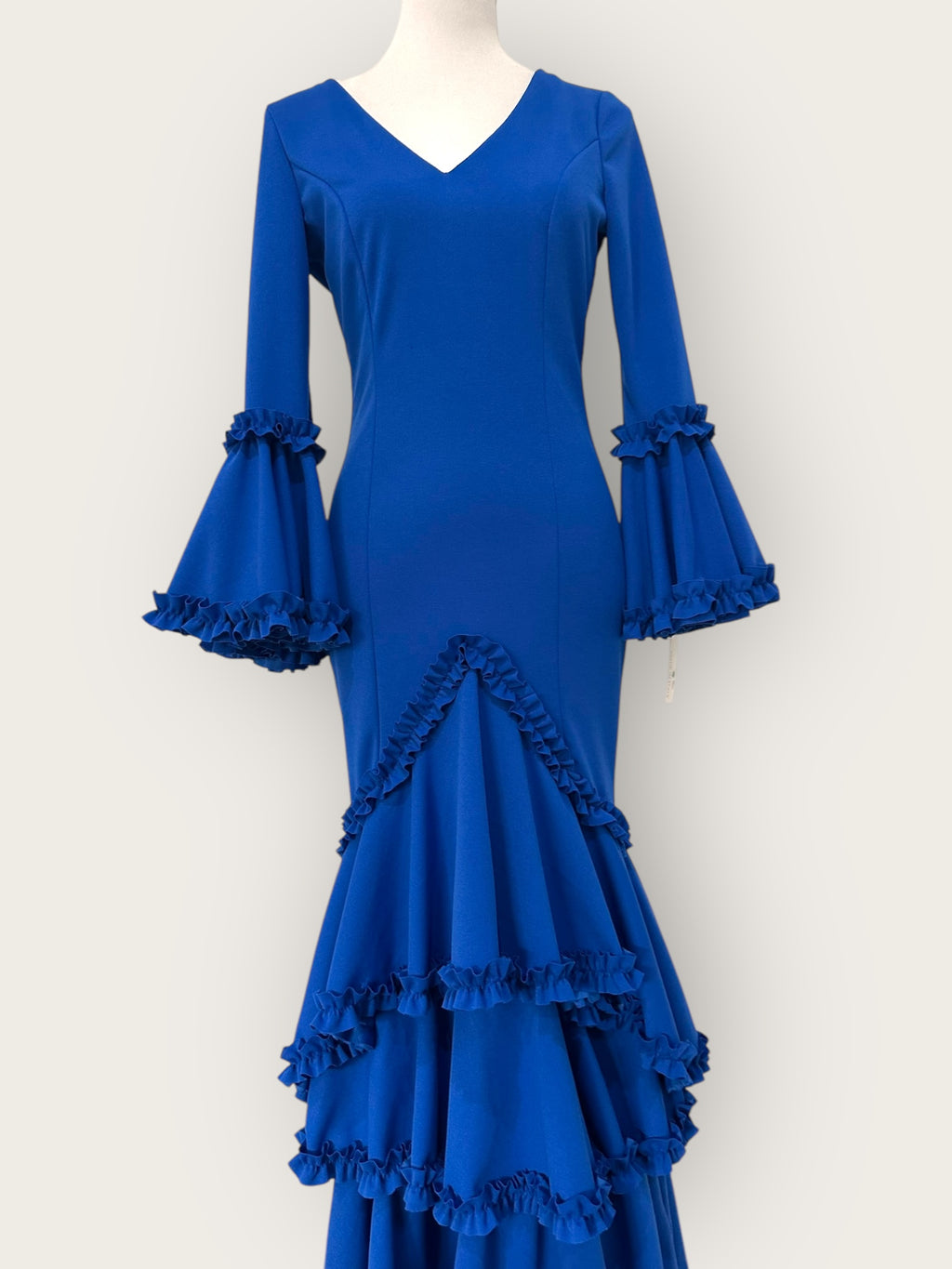 Vestido Soleá Azul Eléctrico