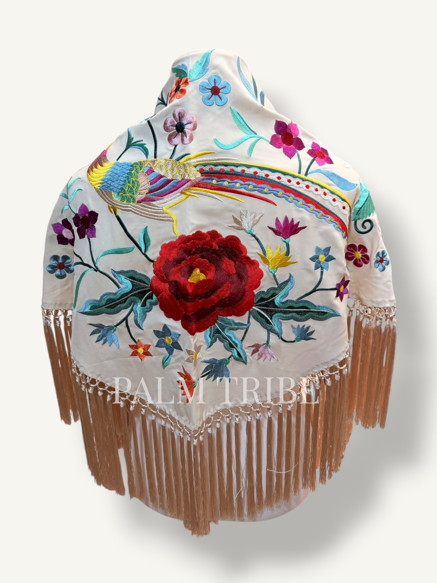 Mantoncillo Pájaro beige