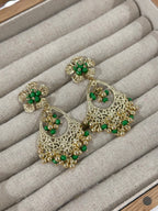 Pendientes Claudia Verde