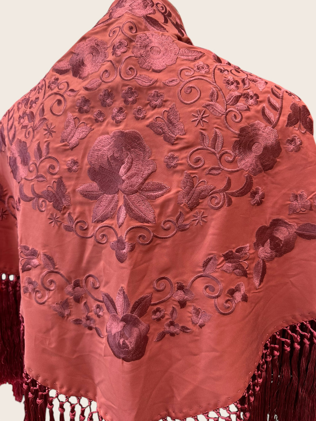 Mantoncillo Fantasía freson teja