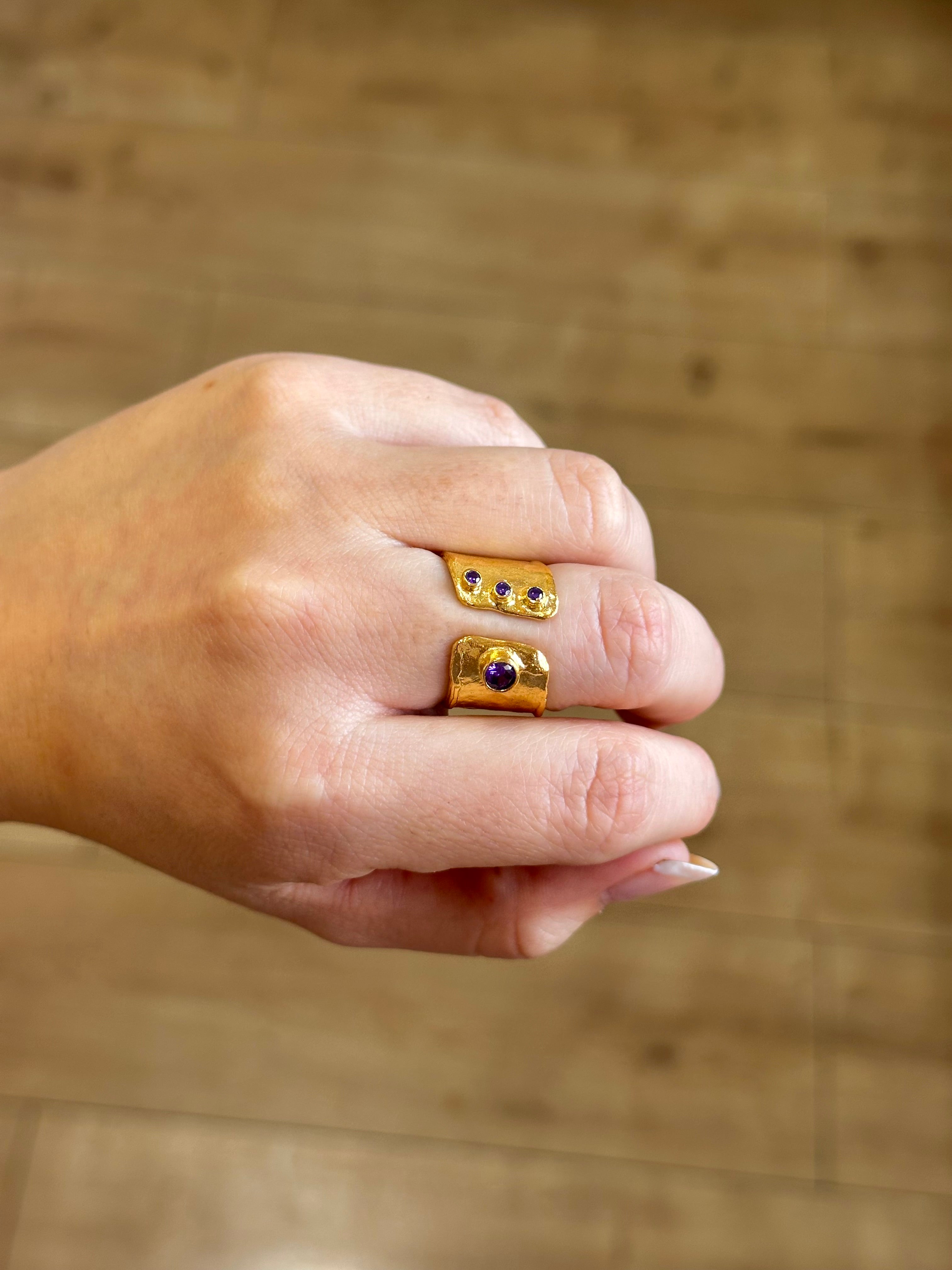 Anillo Martini Morado