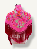 Mantoncillo Papagayo fucsia