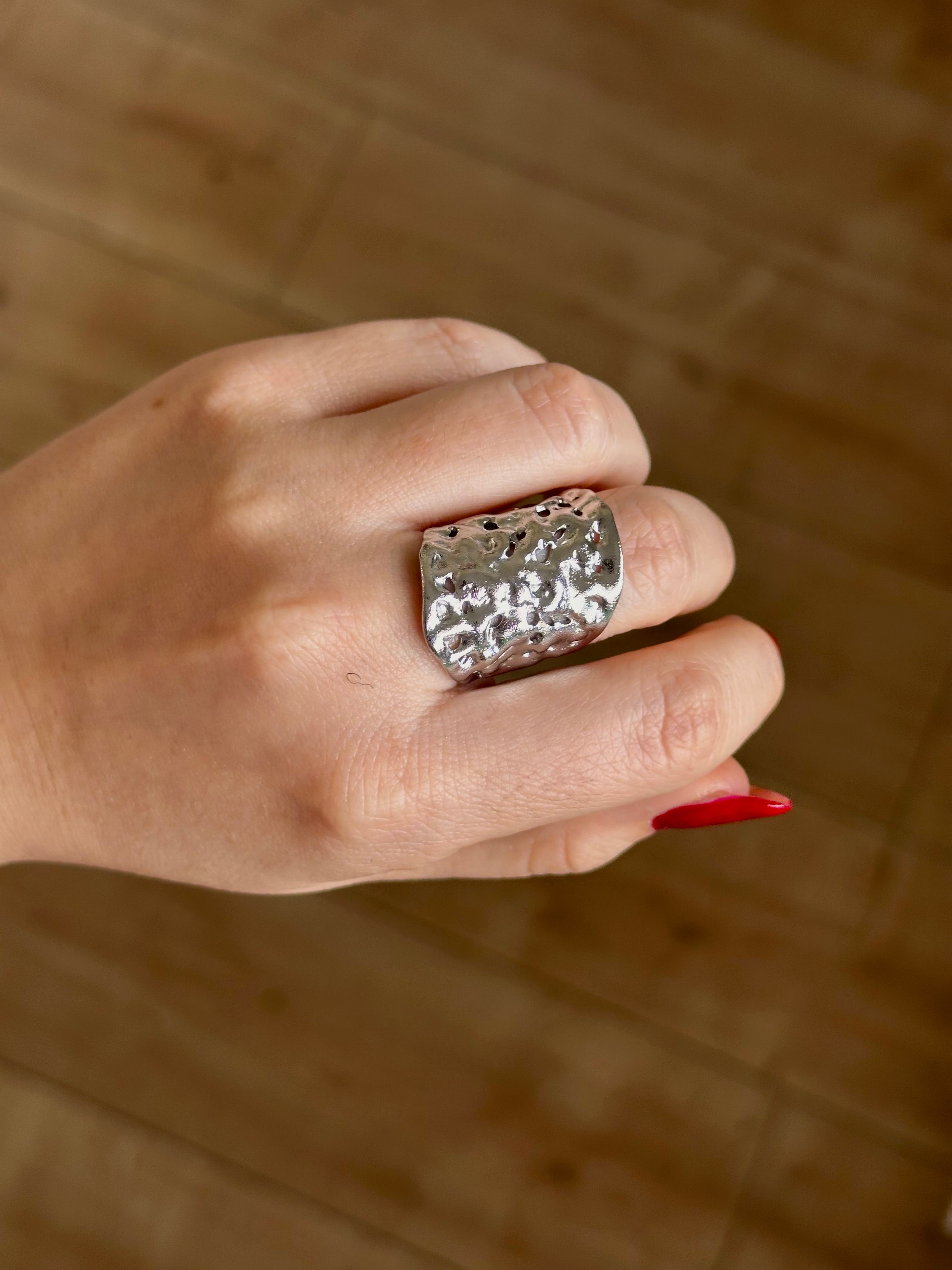 Anillo Pompeya Silver