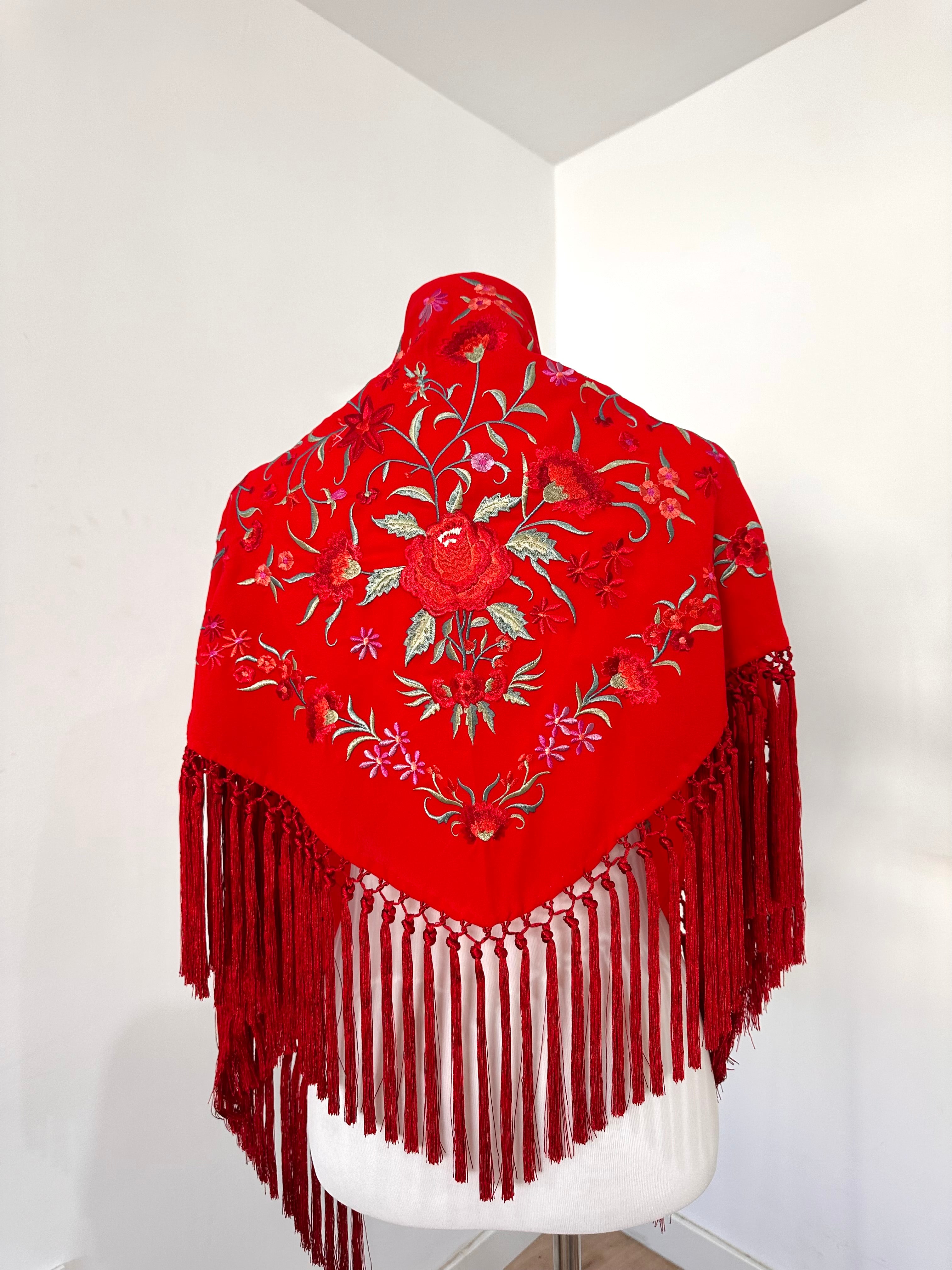 Mantoncillo Clavelines Rojo