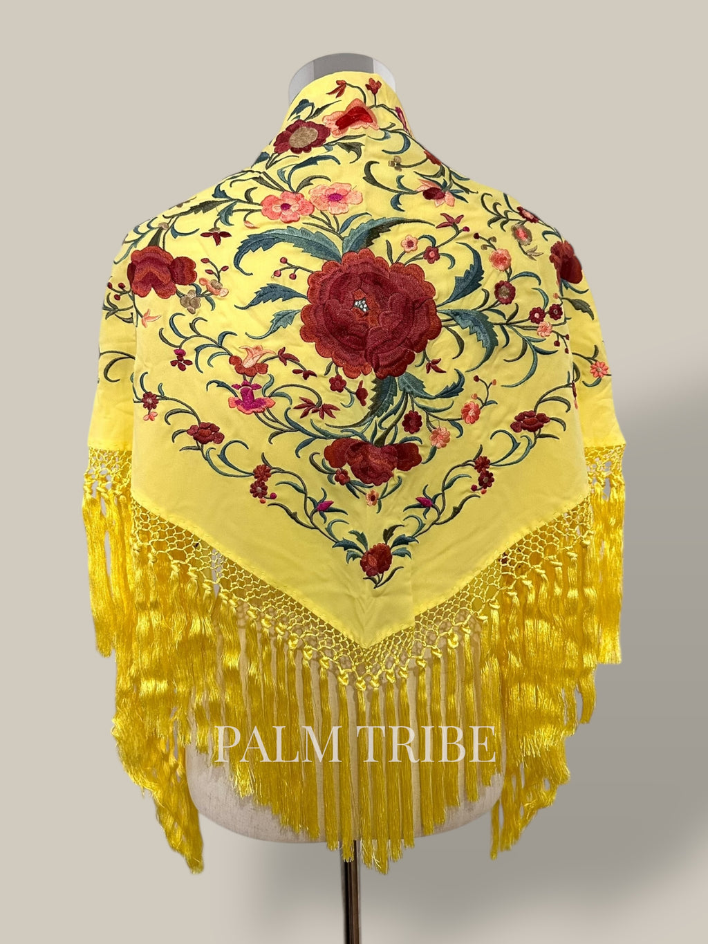 Mantoncillo Jaleo Amarillo con rosados