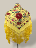 Mantoncillo Jaleo Amarillo con rosados