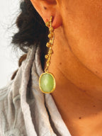 Pendientes Campanilla Verde