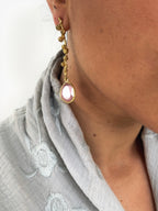 Pendientes Campanilla Rosado