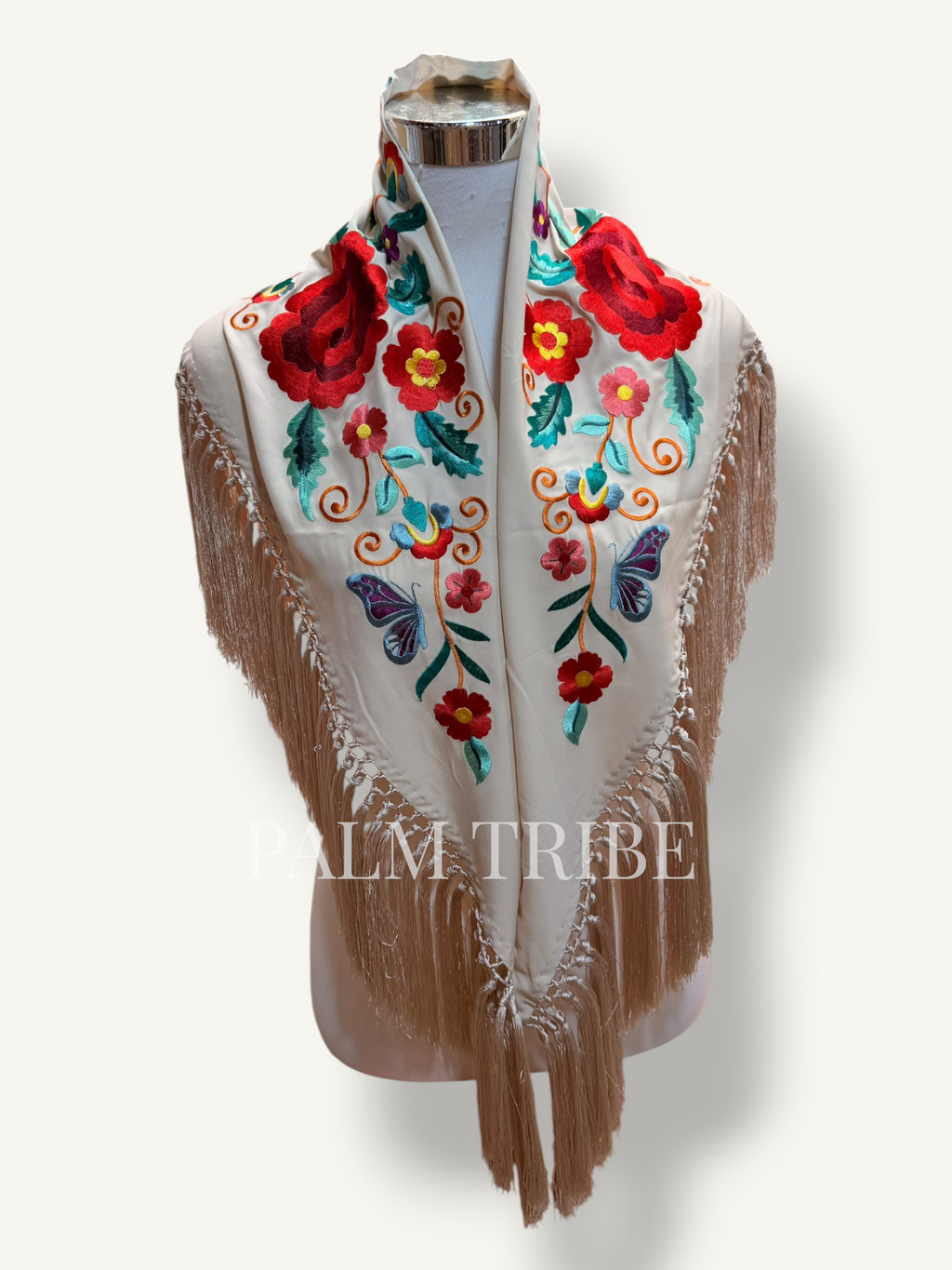 Mantoncillo Flor Cadete Beige