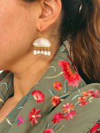 Pendientes Adamuz Blanco