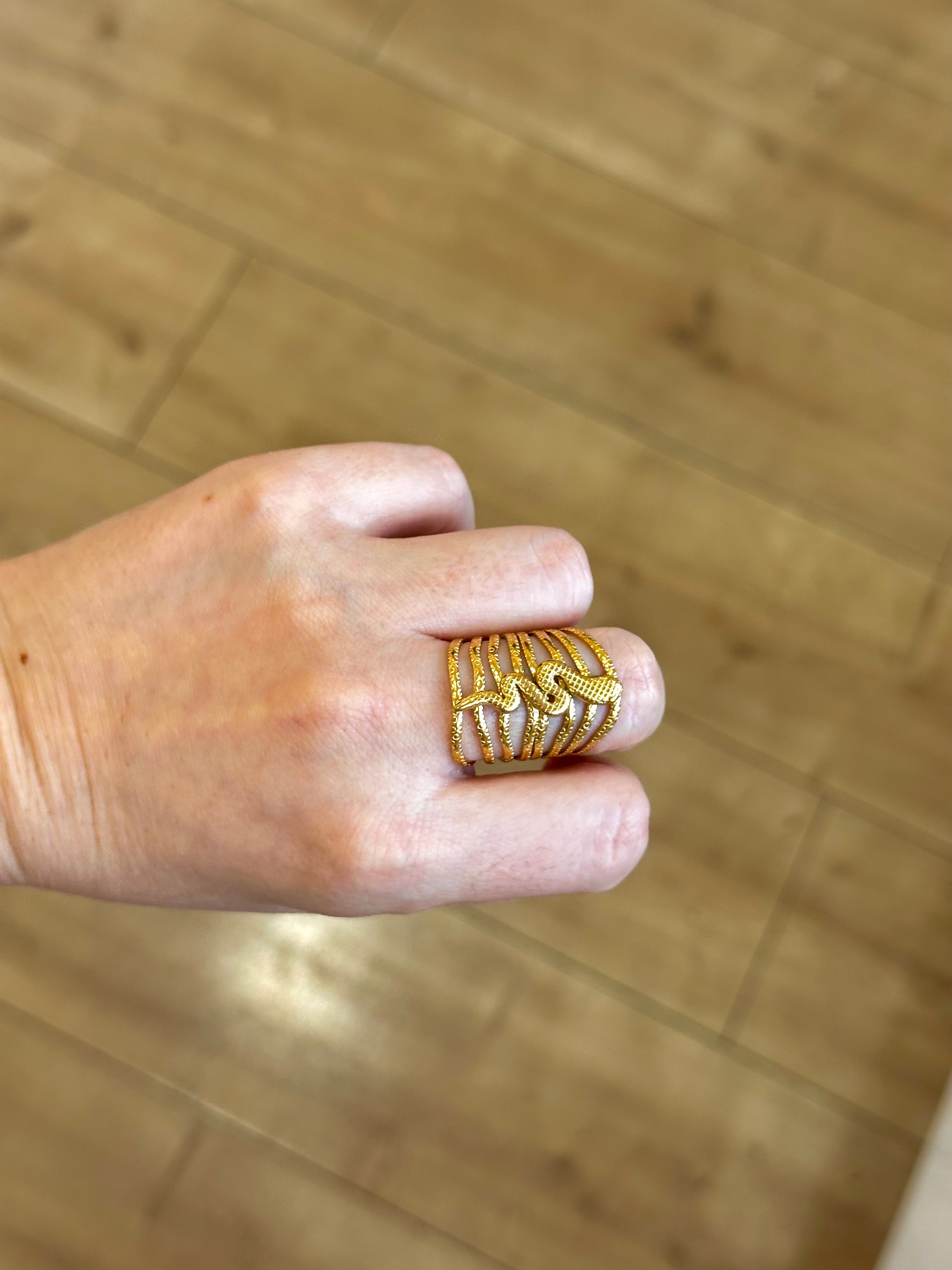 Anillo Maxi Serpiente