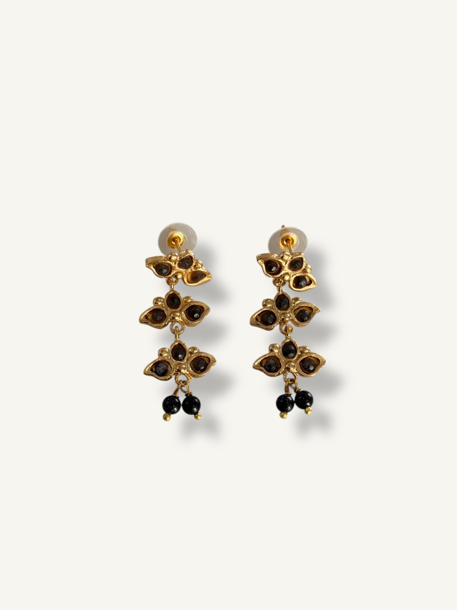 Pendientes Iris negro