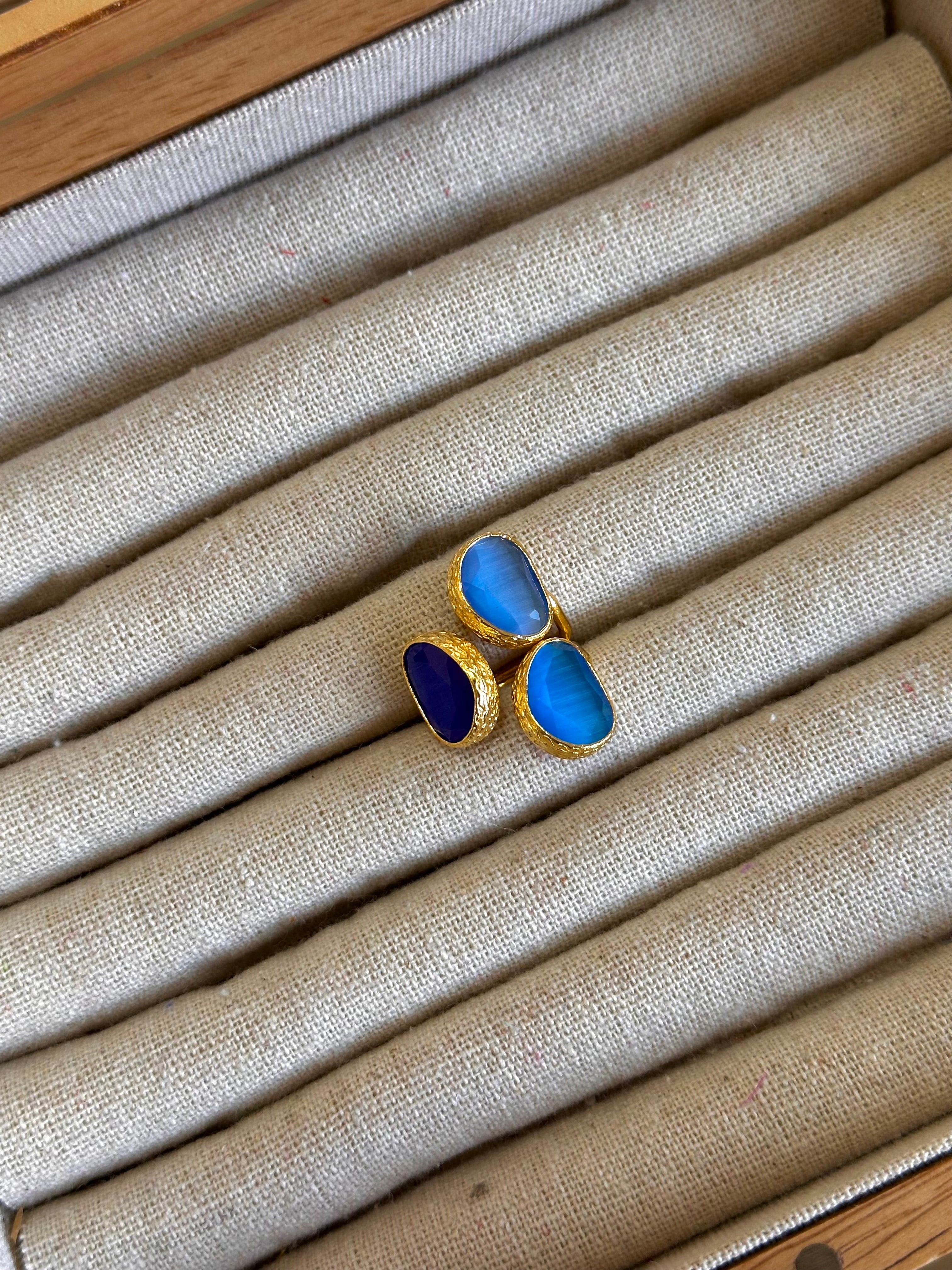 Anillo La Nuit Azules