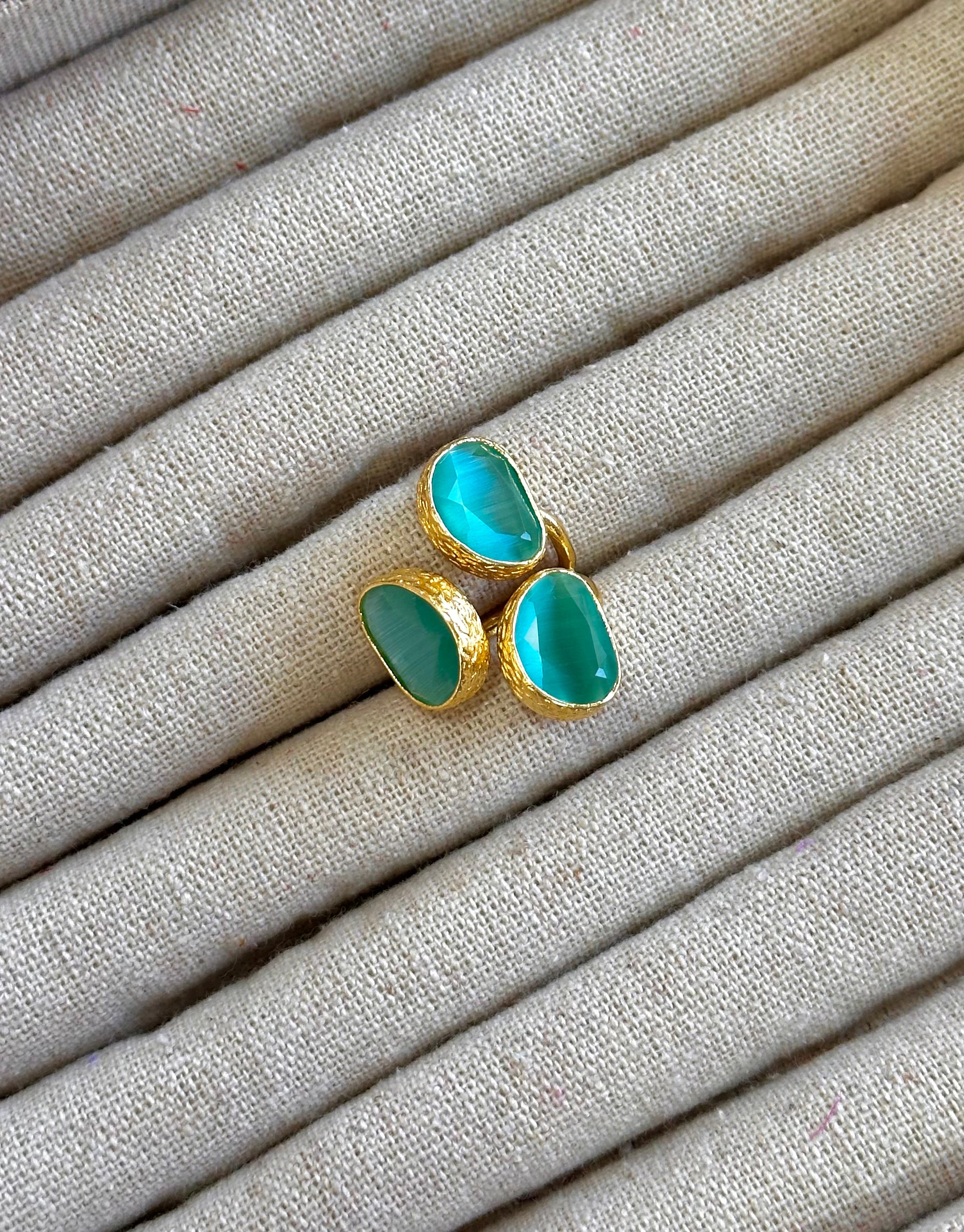 Anillo La Nuit Turquesa