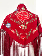 Mantoncillo Candela Burdeos