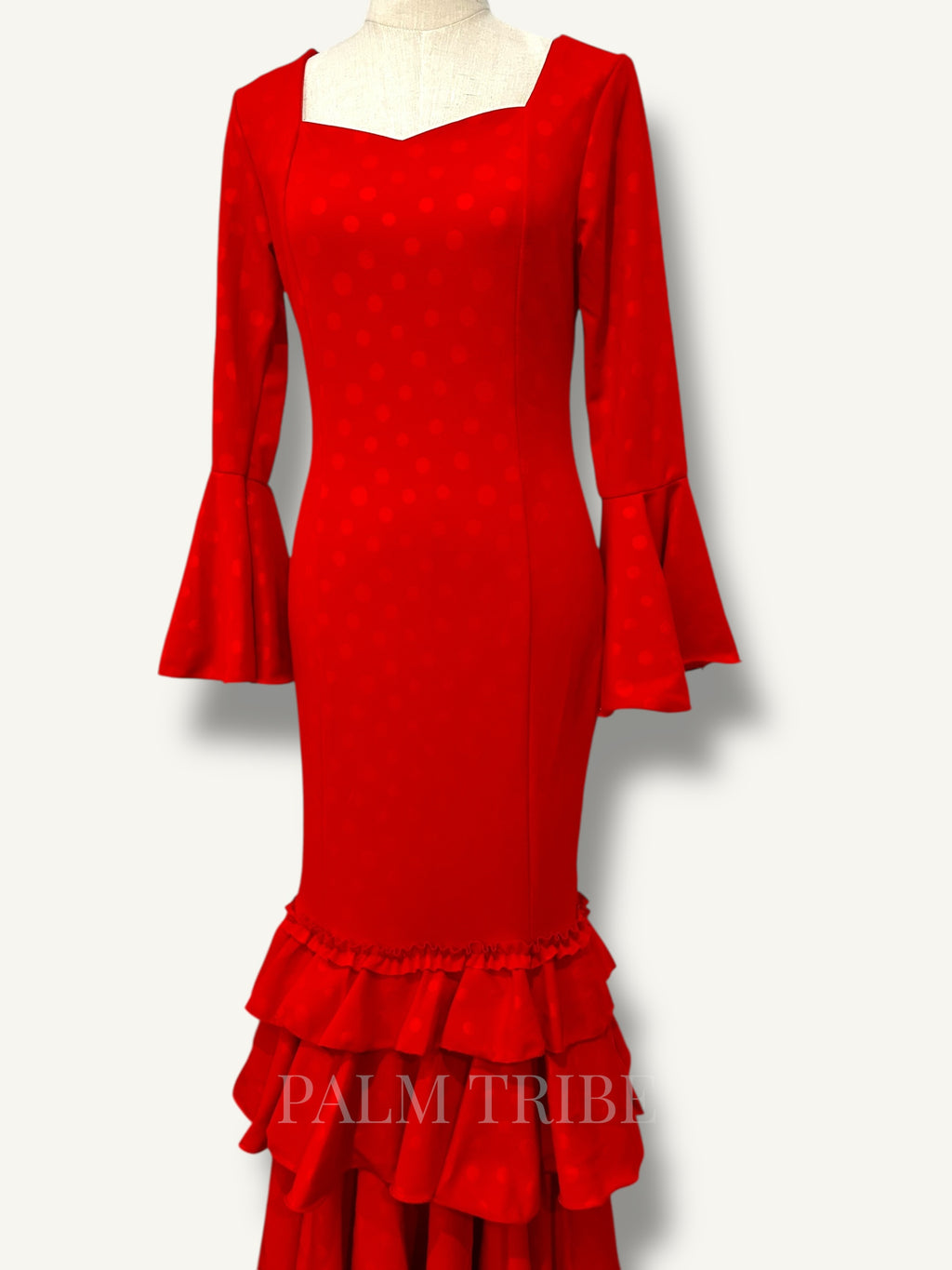 Vestido Cayetana Rojo