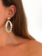 Pendientes Casilda Verde Jabonoso