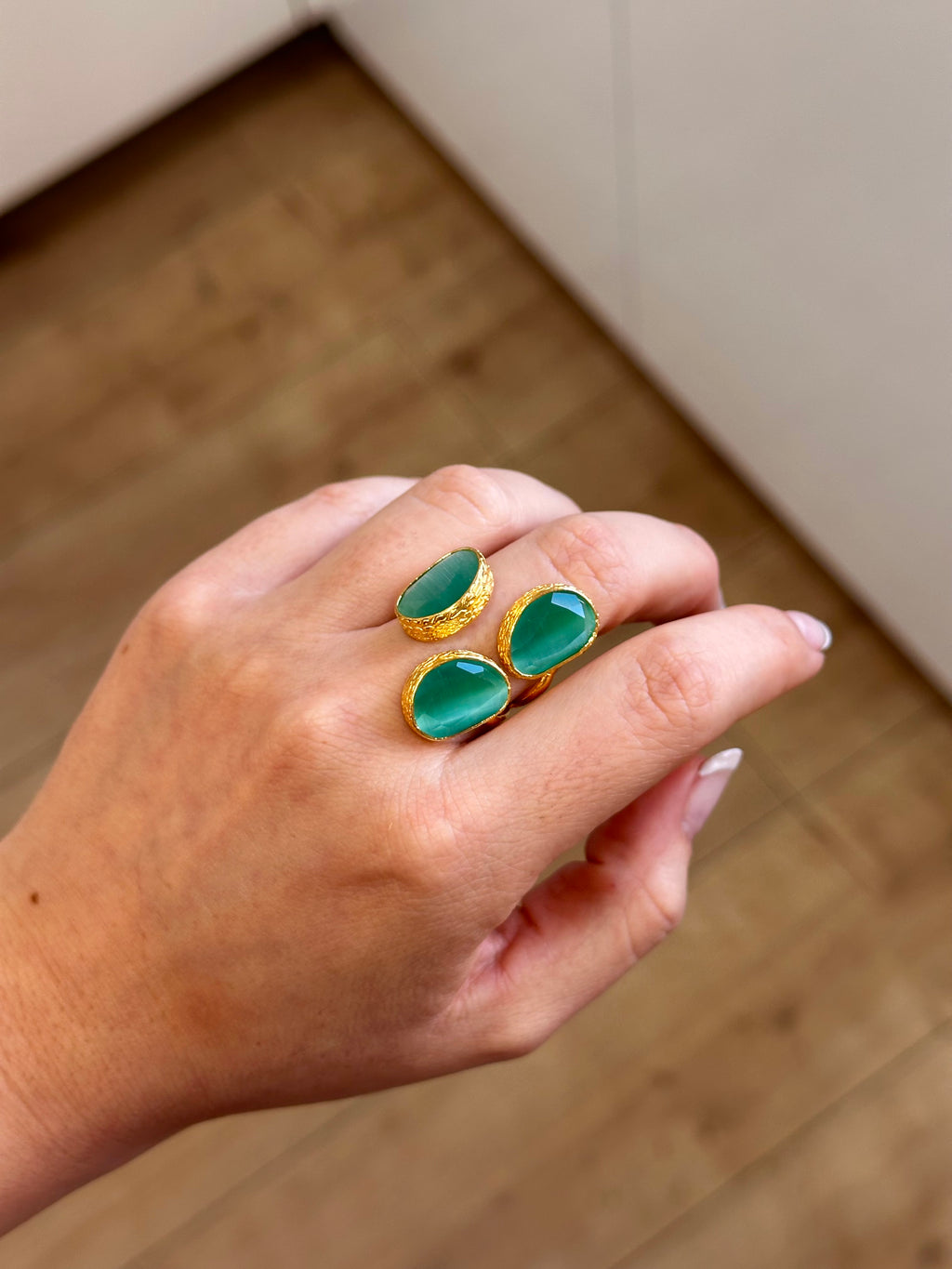 Anillo La Nuit Turquesa