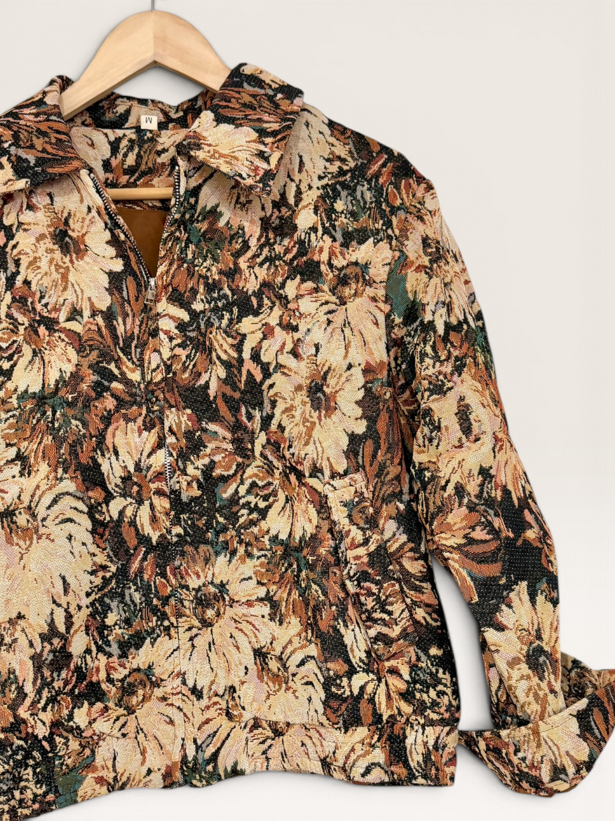 Chaqueta bomber floral
