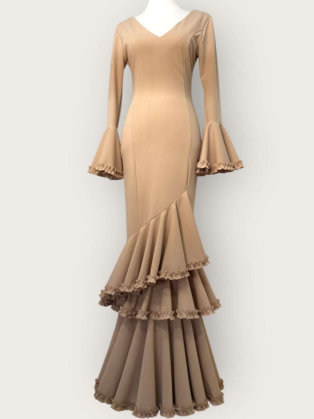 Vestido Carmesí Camel