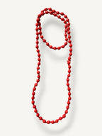 Collar Bolas Naranja