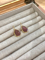 Pendiente Lágrima Amatista