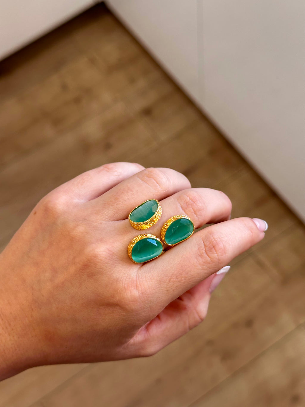 Anillo La Nuit Turquesa