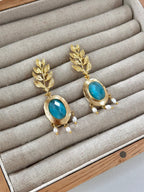 Pendientes Jerez Turquesa