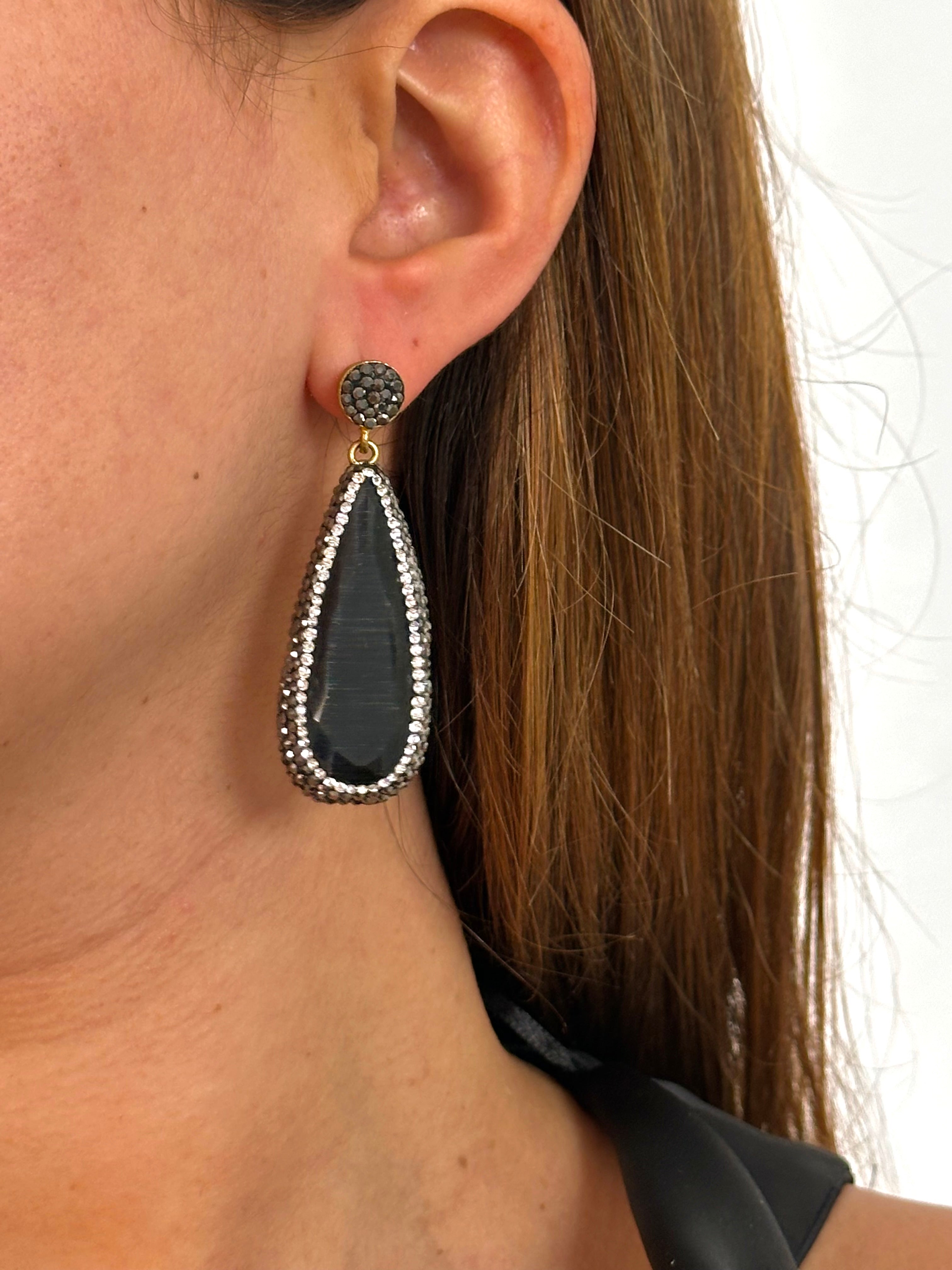 Pendientes Manhattan Lágrima