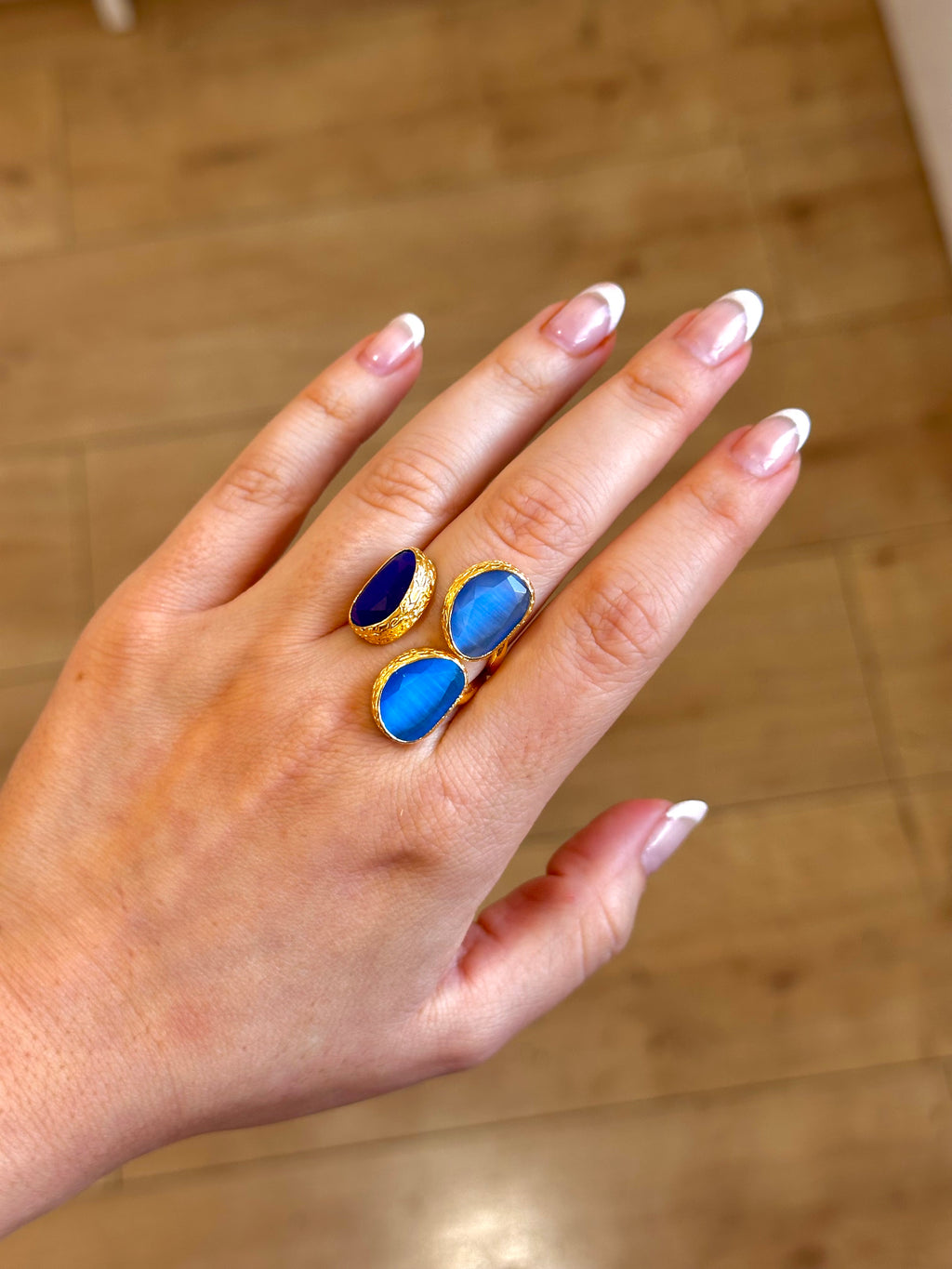 Anillo La Nuit Azules