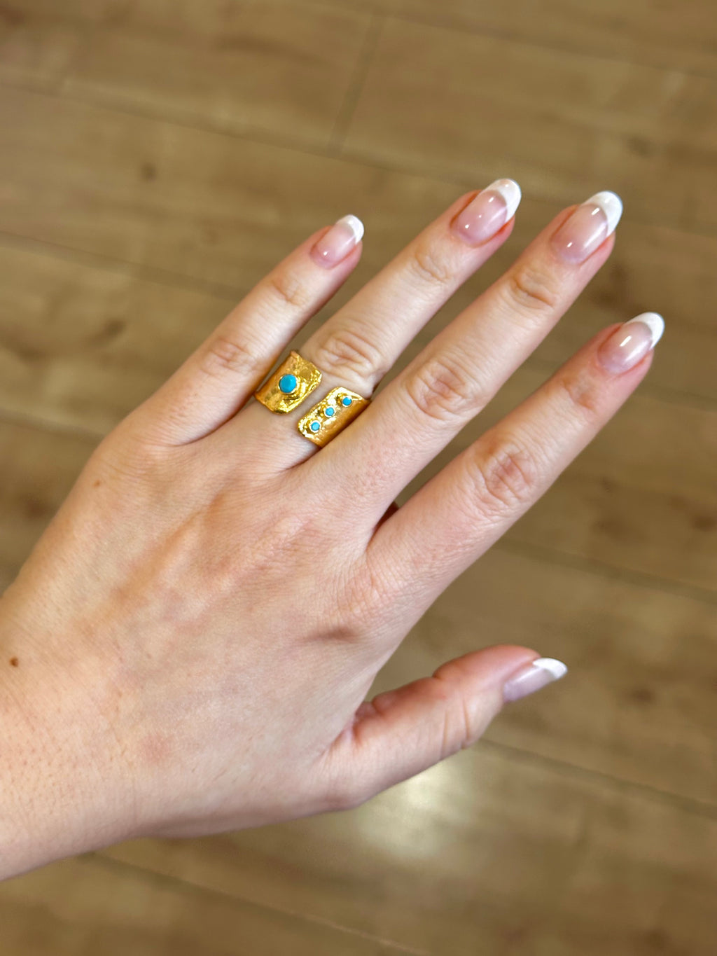 Anillo Martini Celeste