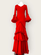 Vestido Soleá Rojo