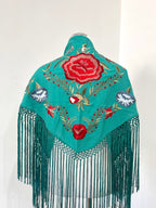 Mantoncillo Candela Aquamarina