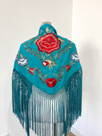 Mantoncillo Candela Turquesa