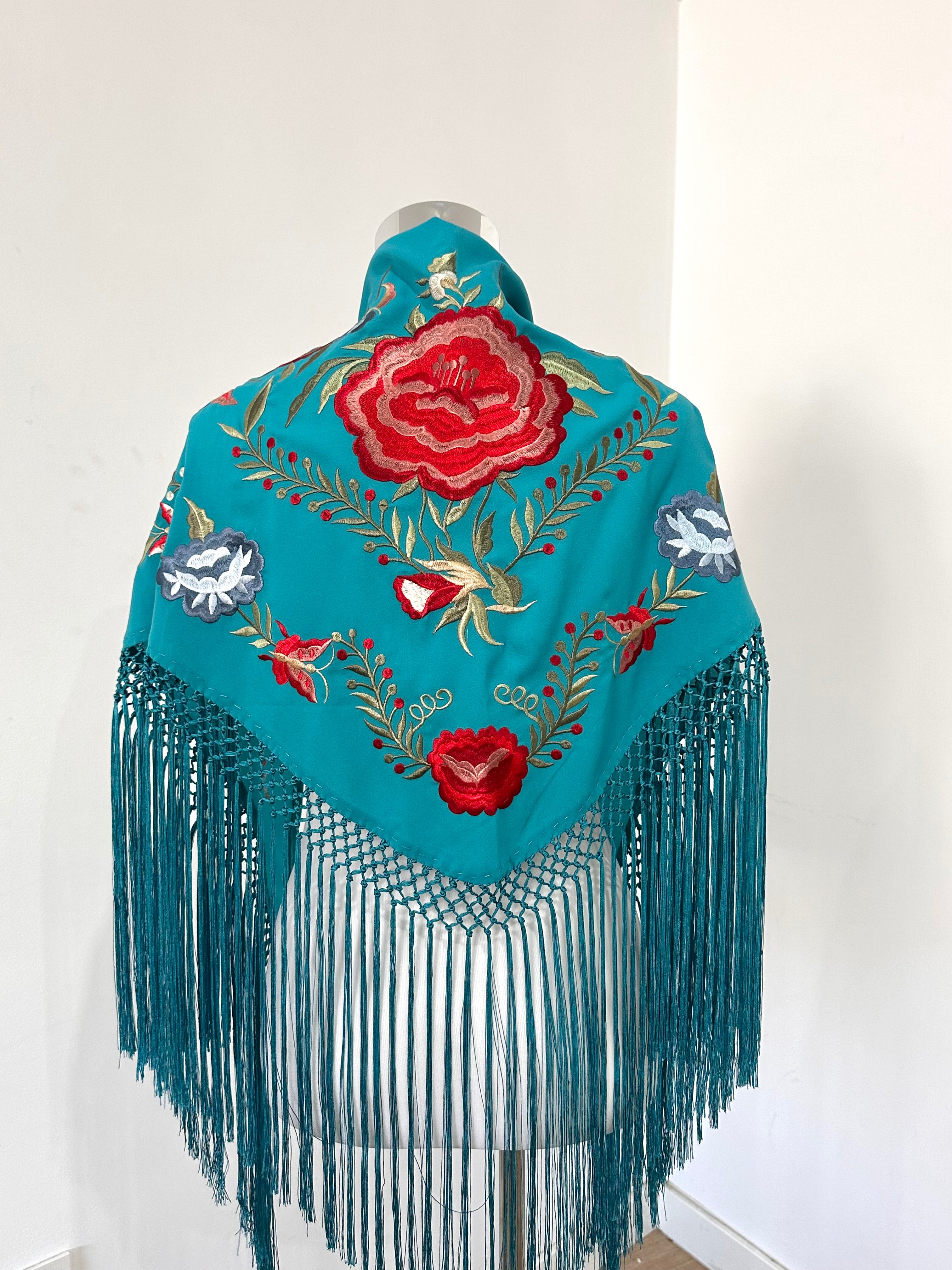 Mantoncillo Candela Turquesa