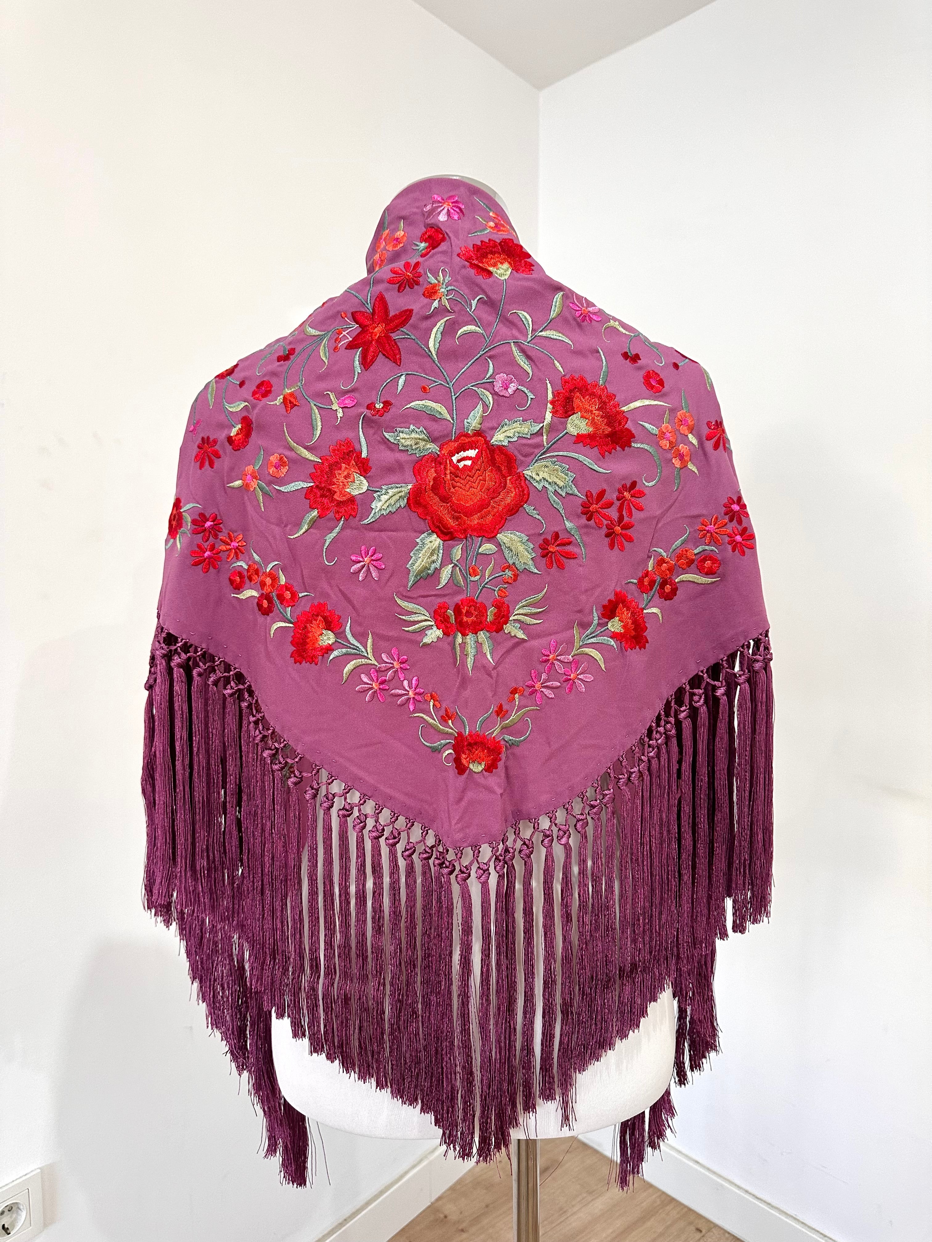 Mantoncillo Clavelines Malva