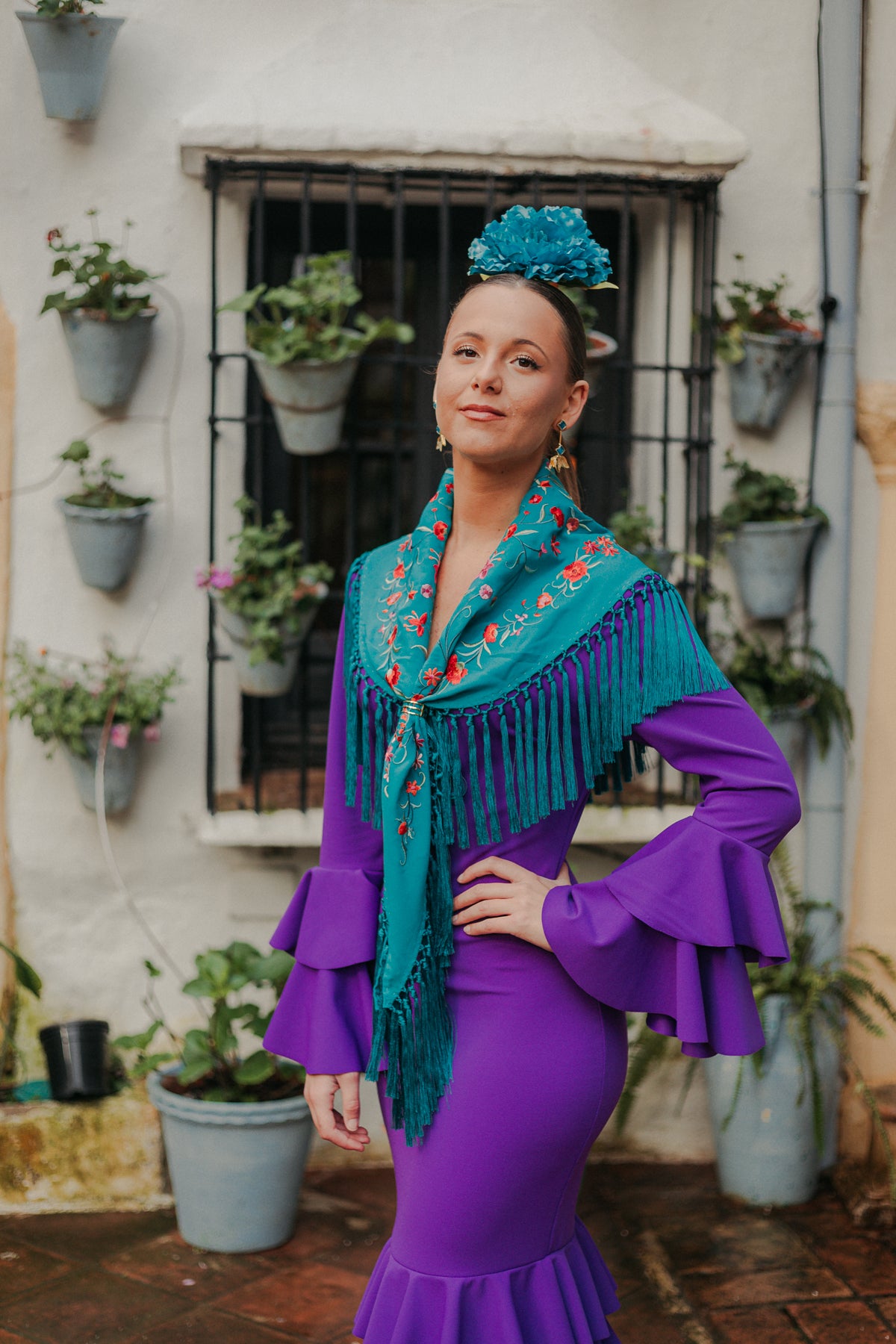 Vestido Sevilla Morado