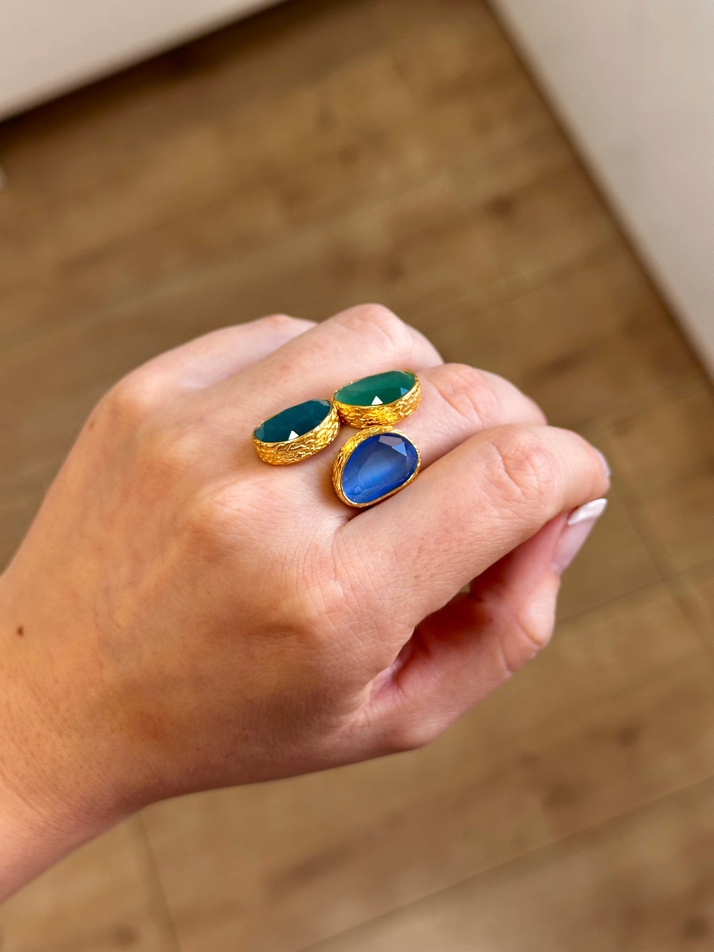 Anillo La Nuit Azules