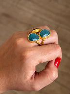 Anillo La Nuit Turquesa